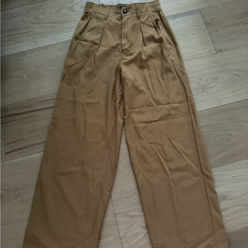 Madewell Neale Straight Leg / Wide Leg Trouser - Picture 7 of 9